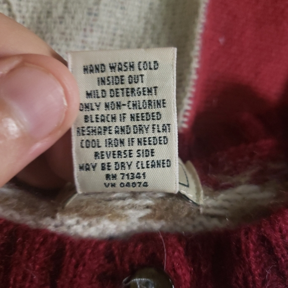 LL Bean Wool Sweater S - Picture 3 of 6